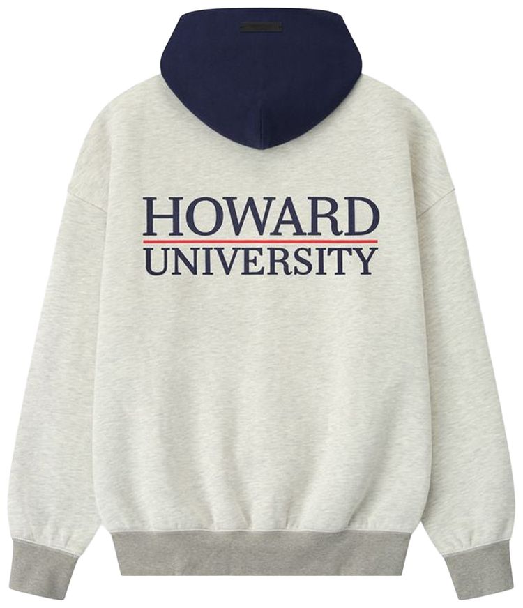 Толстовка Fear of God Essentials Howard University Sport Hoodie, серый — фото 2