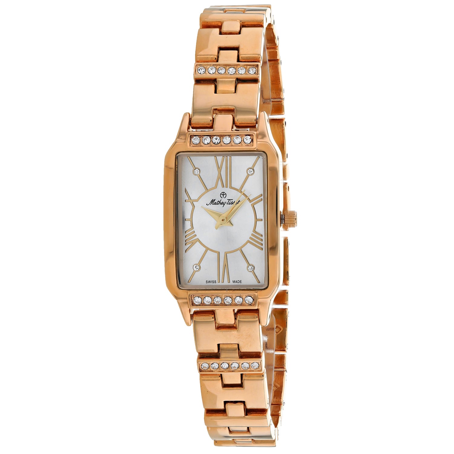 

Женские часы Mathey Tissot с серебряным циферблатом