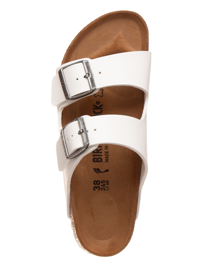 Мюли Birkenstock Arizona, белый — фото 4