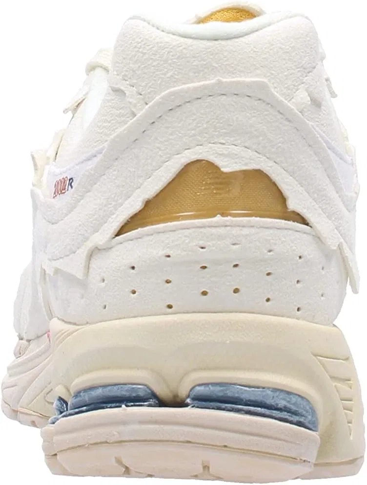 Мужские кроссовки New Balance Lifestyle, нубук, сетка, белые — фото 2