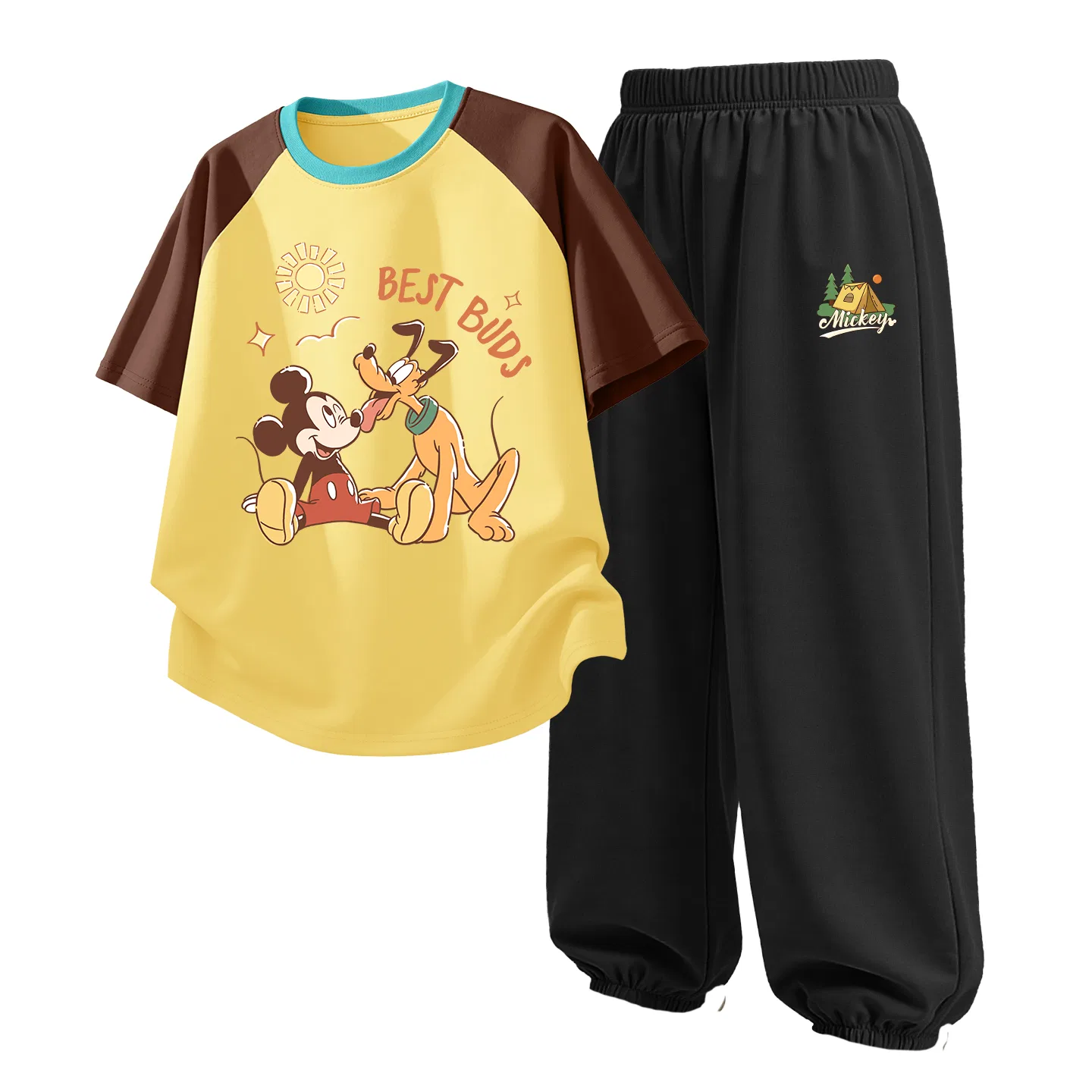 Детский спортивный костюм Casual Sportswear 2 Piece Set Disney, Di Surprise K Berry Pink+Di Surprise K Soft Pink — фото 4