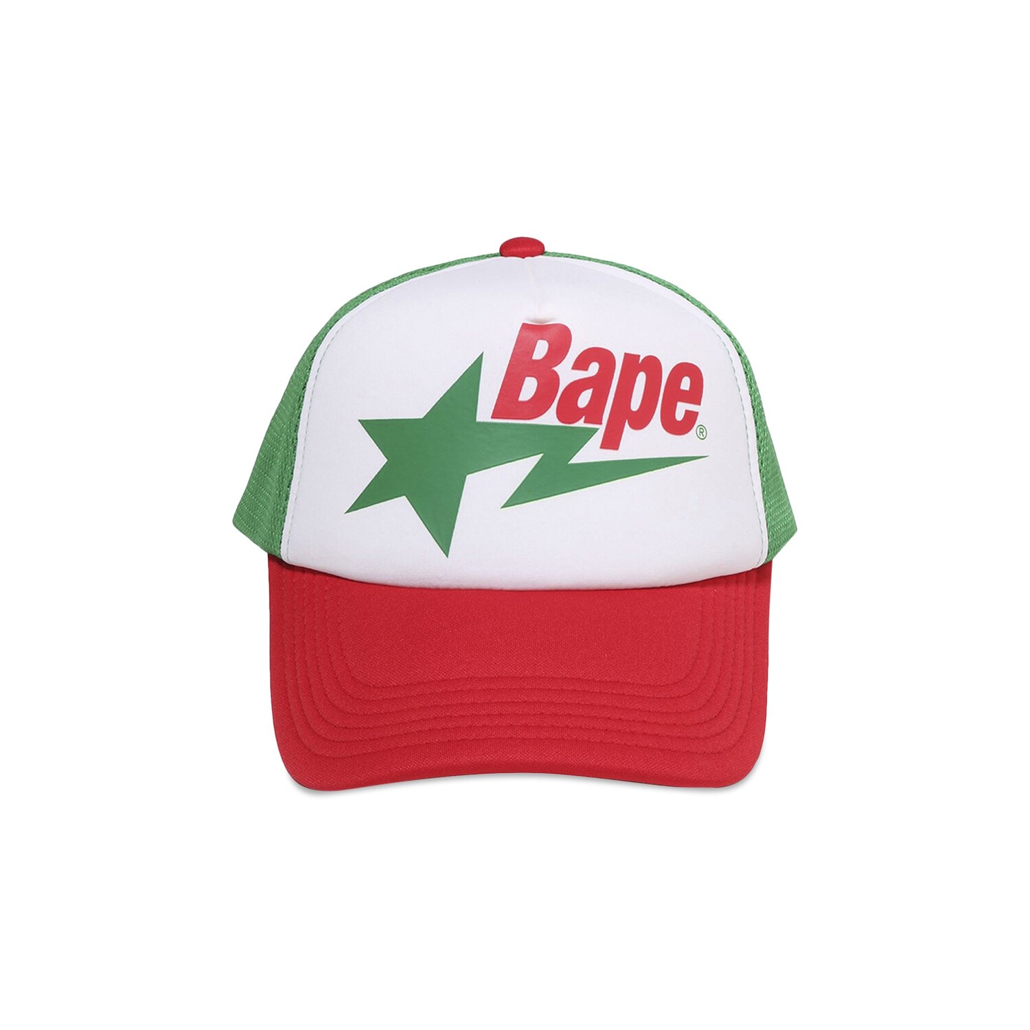 

Кепка BAPE Sta Mesh, Зеленый/Красный