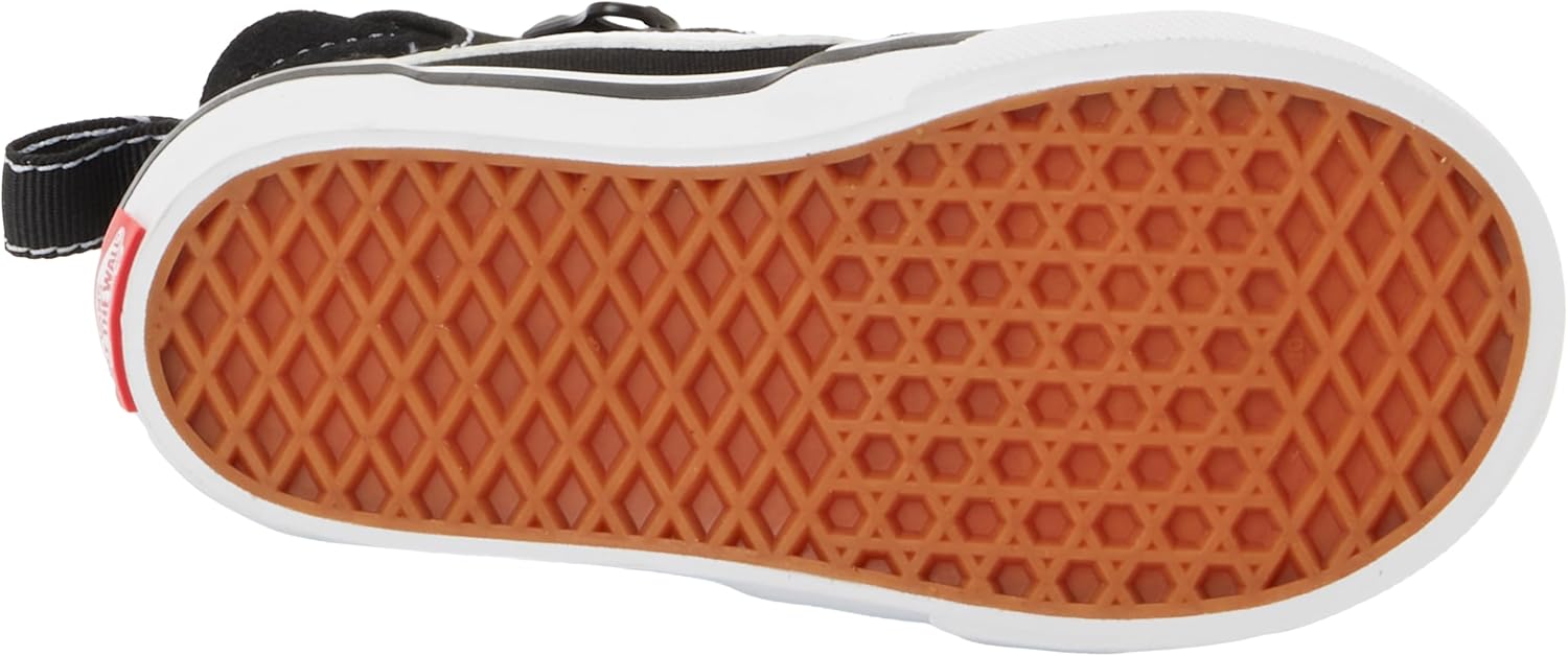 Vans Unisex-Child Ashwood Hi Decon высокие кроссовки на молнии, Suede/Canvas Black/White — фото 2