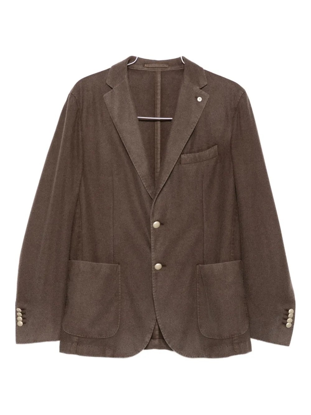 

Блейзер с накладными карманами L.B.M. 1911, коричневый