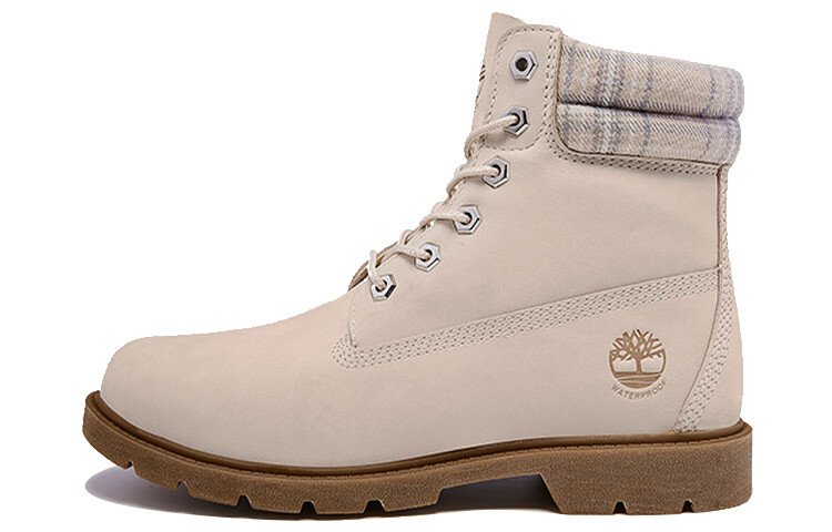 

Ботинки Timberland Lindon Woods 6 Inch Waterproof Boot 'Beige Nubuck And Printed Collar' Women's