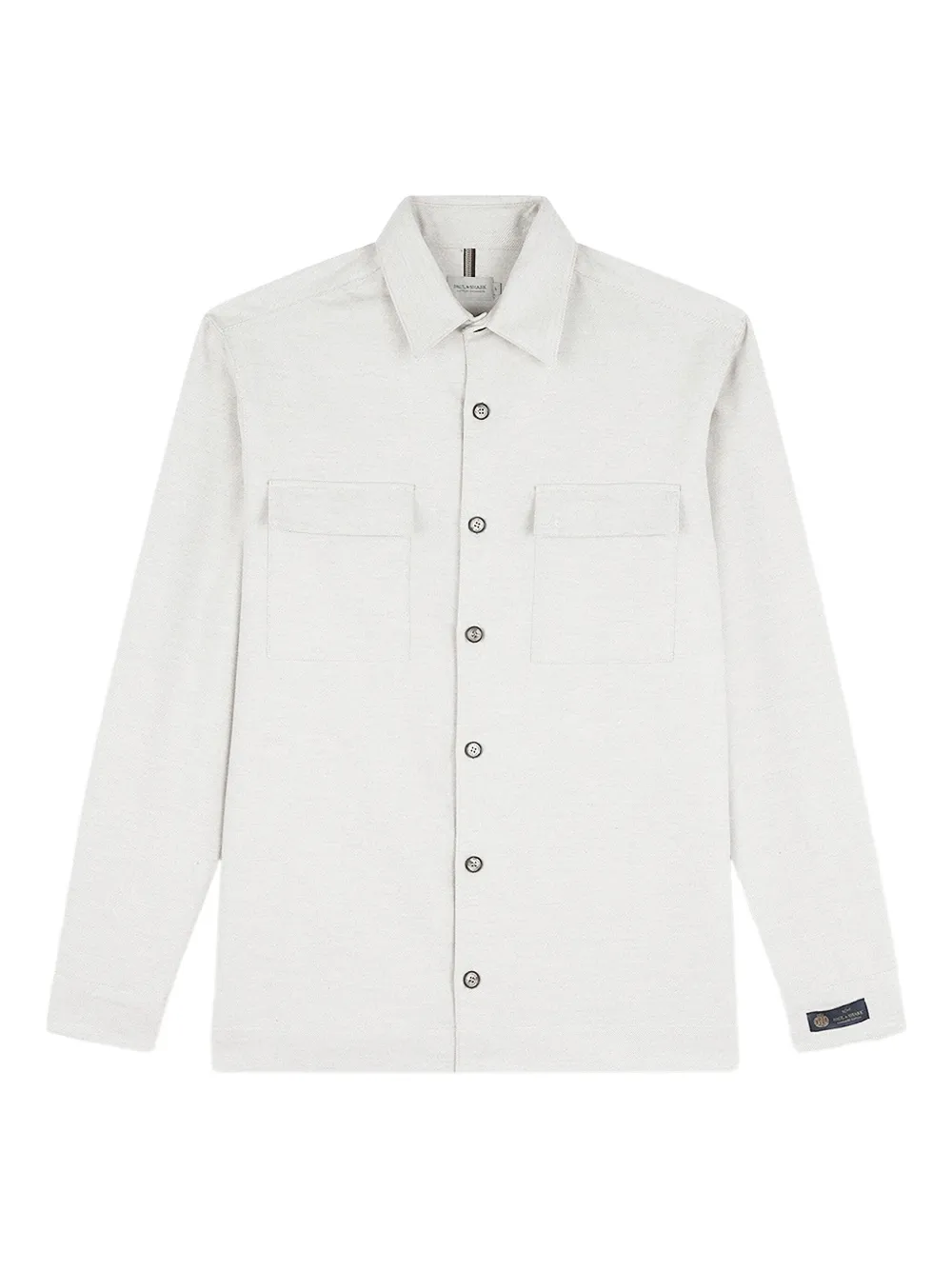 

Рубашка-куртка с карманами с клапанами Paul & Shark, белый