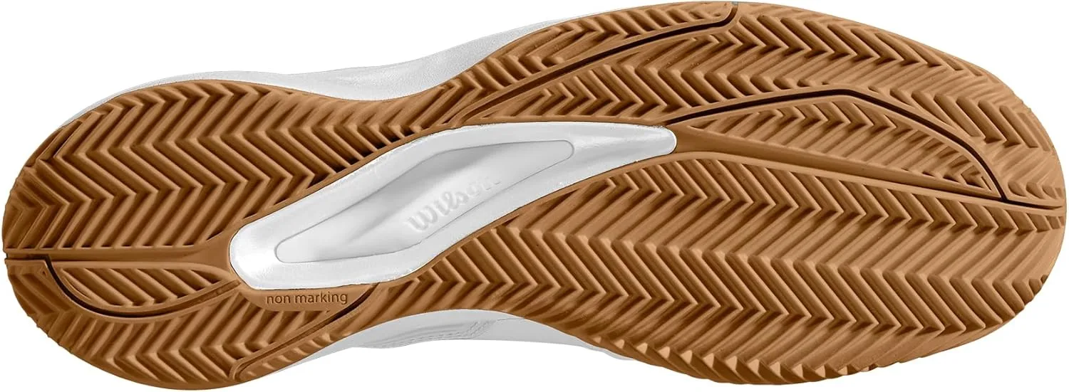 Мужские теннисные кроссовки Wilson Rush Pro Ace Clay, белый/темно-синий — фото 2