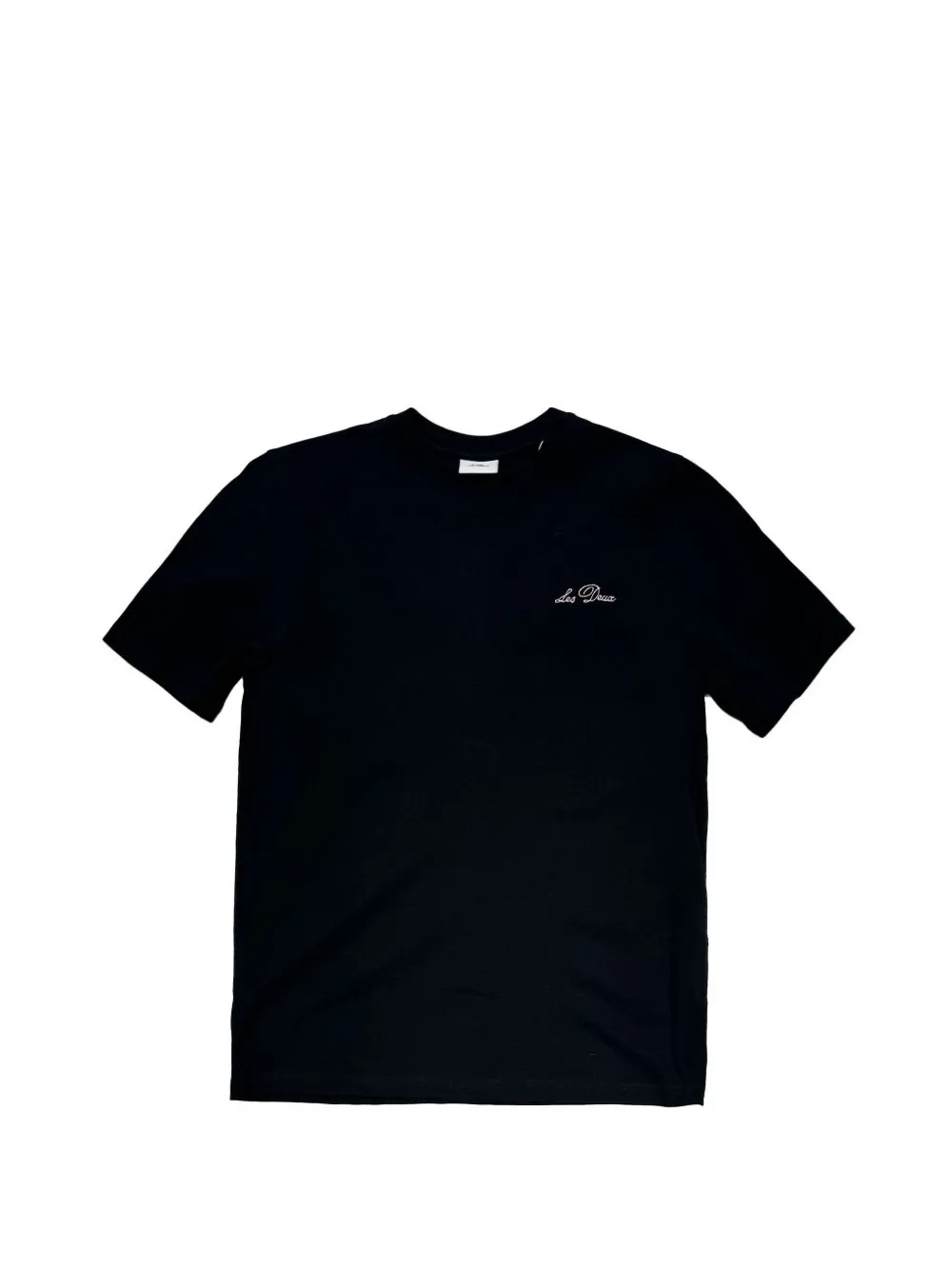 

Футболка с цветочной вышивкой Les Deux, черный