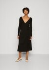 

Платье из джерси WRAP MIDI DRESS Tommy Hilfiger, черный