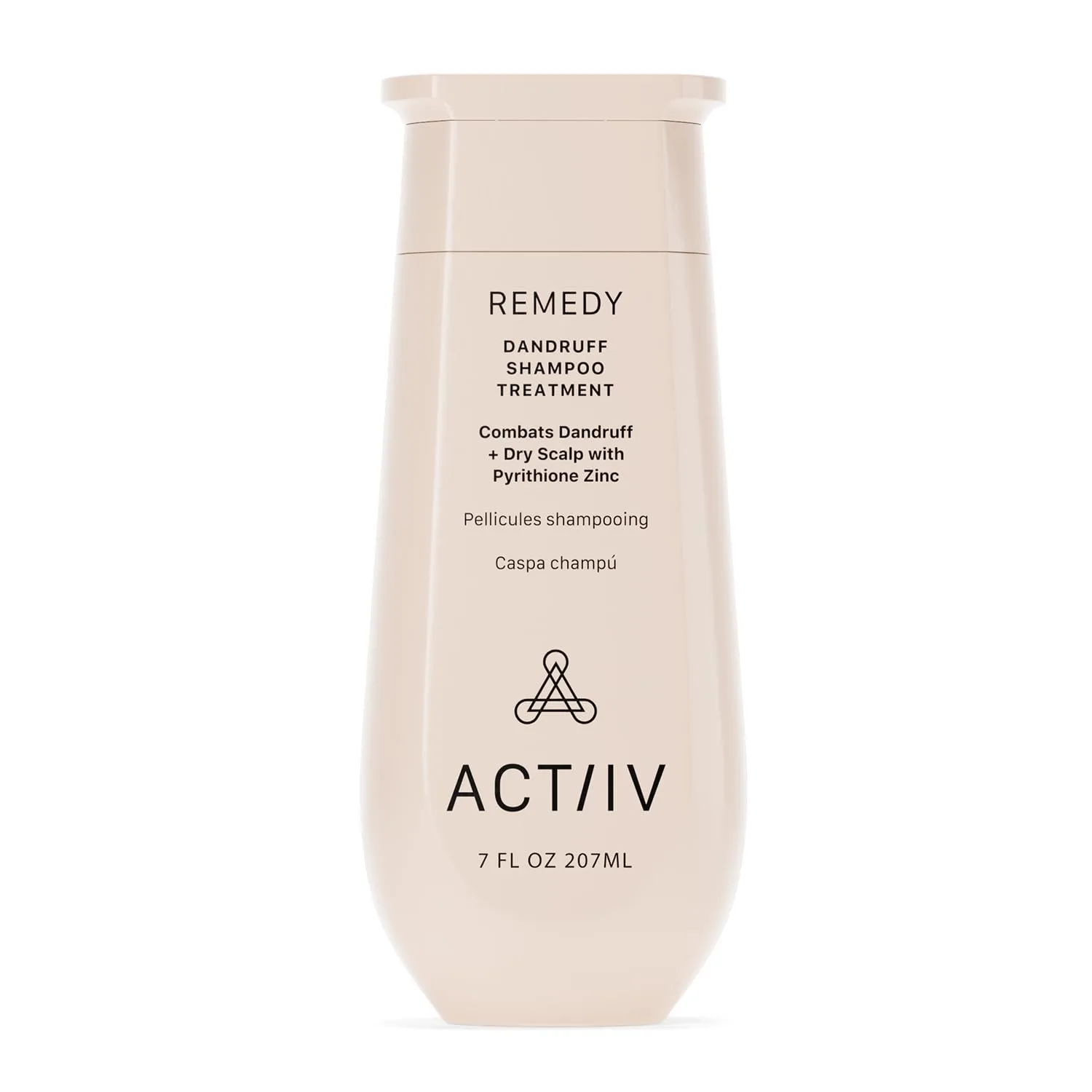 ACTIIV Remedy шампунь-уход от перхоти | снимает сухость и шелушение, успокаивает раздражение кожи головы, для здоровых волос и кожи головы, на растительной основе, безопасен для окрашенных волос, веганский, для всех типов волос 207 мл (.)