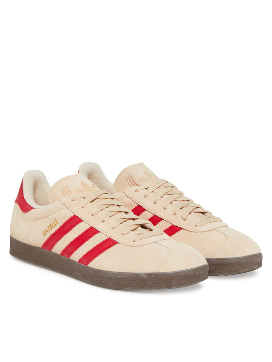 Кроссовки Gazelle JH5393 Adidas, бежевый — фото 2