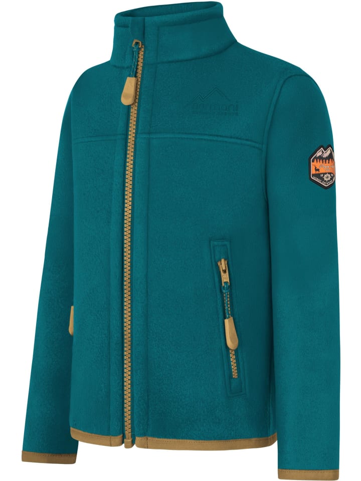 Флисовая куртка Normani Outdoor Sports, цвет petrol — фото 3