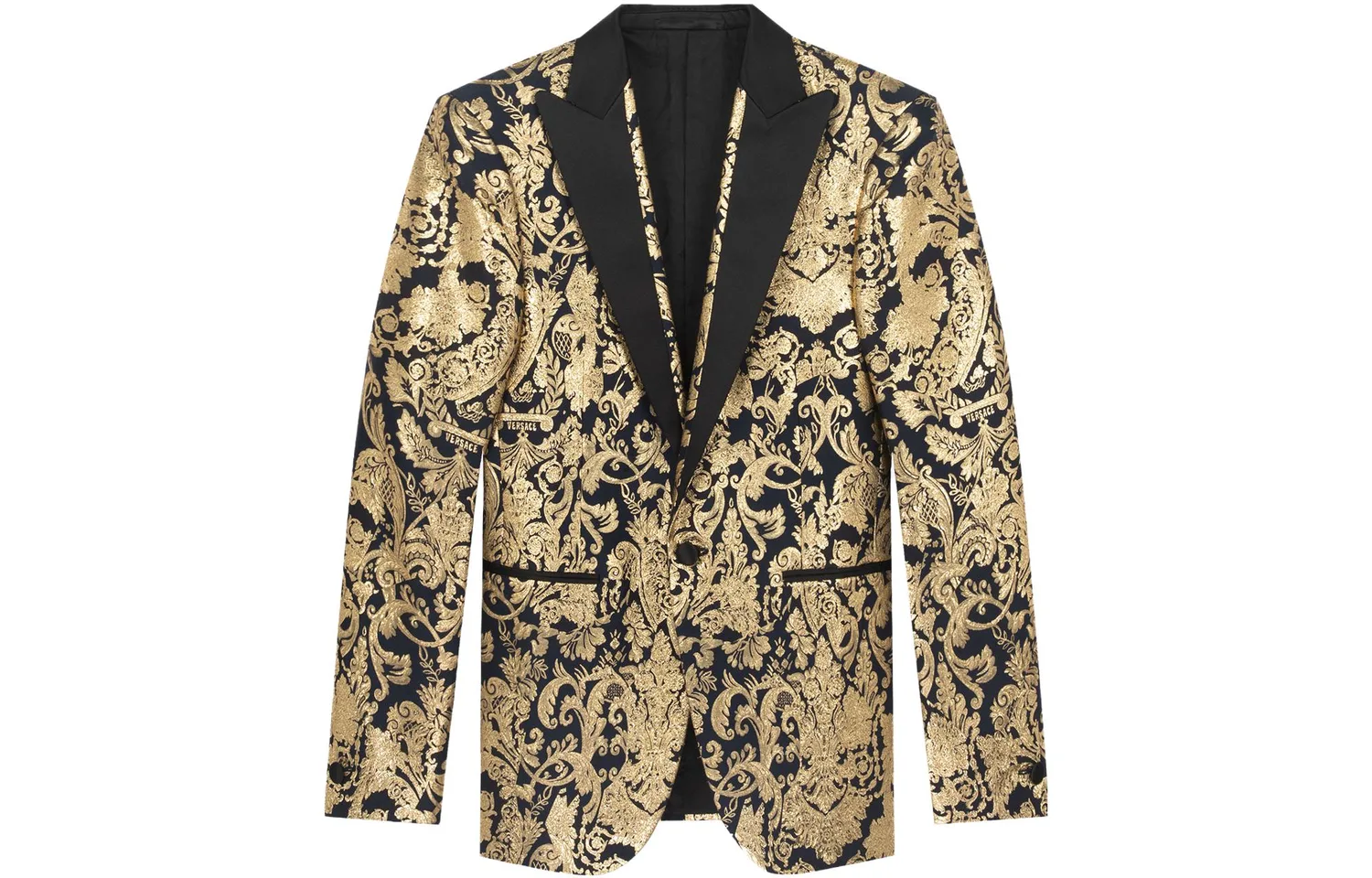 VERSACE Пиджак мужской деловой Gold