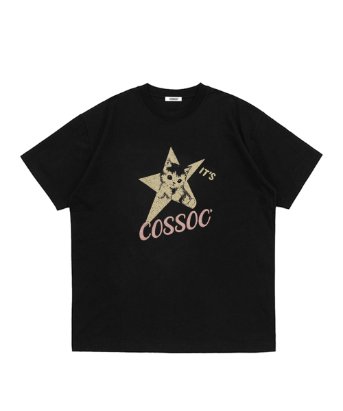 

Футболка с коротким рукавом, It's Cat Coso, черная, Черный, Футболка с коротким рукавом, It's Cat Coso, черная