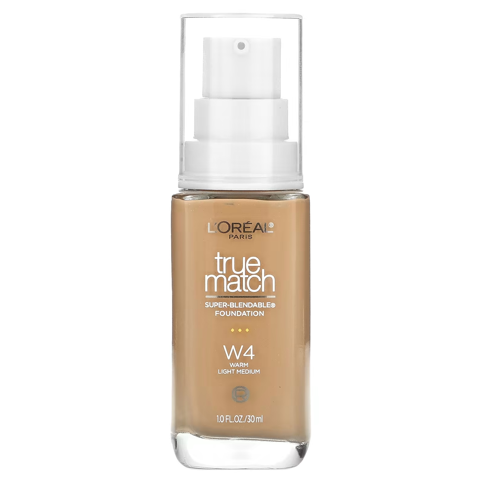 

Тональная основа жидкая L'Oréal True Match Super-Blendable Foundation W4 Warm Light Medium, 30 мл