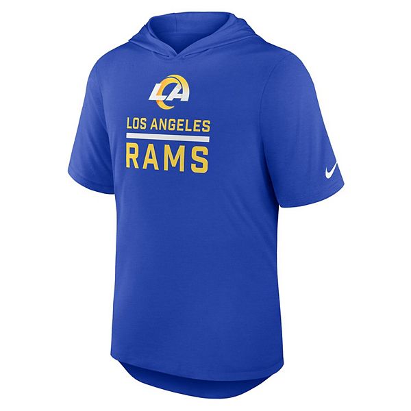 Мужская толстовка royal los angeles rams lockup tri-blend Nike — фото 3