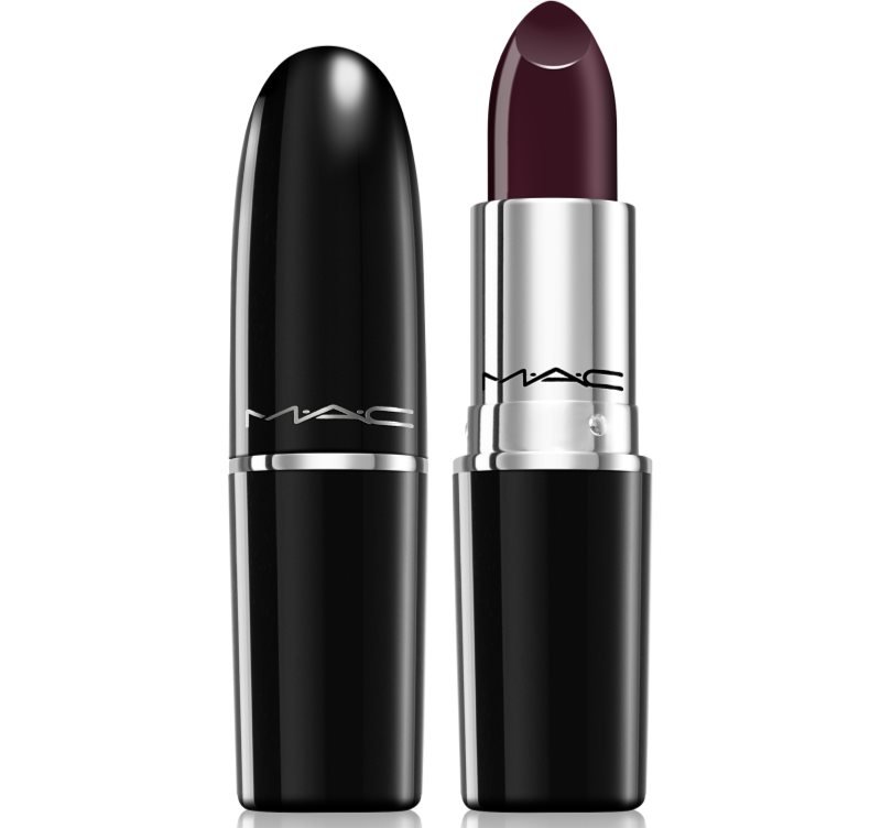 

MAC Cosmetics Lustreglass Sheer-Shine Lipstick Succumb To Plum 3 г