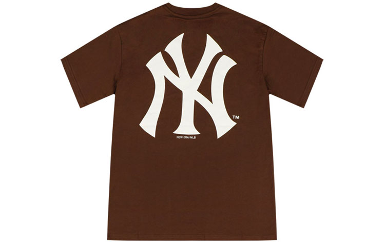 

New Era Футболка унисекс коричневая