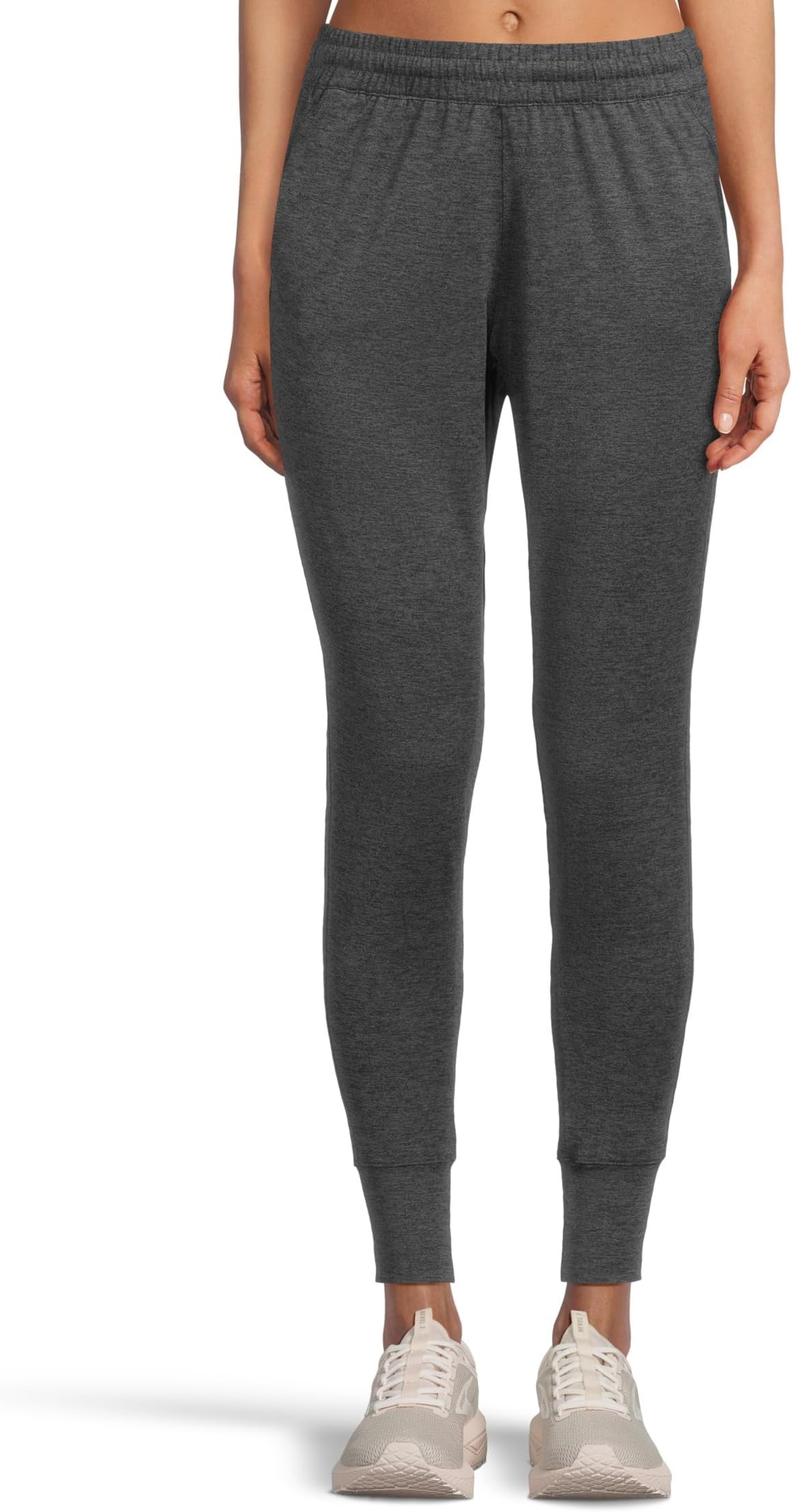 

Брюки Brooks Luxe Joggers, цвет Heather Black