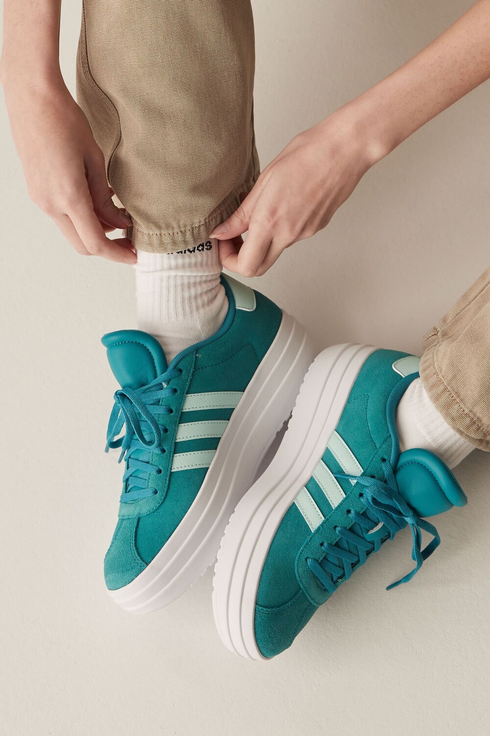 

Детская спортивная обувь vl Court смелая Adidas, синий