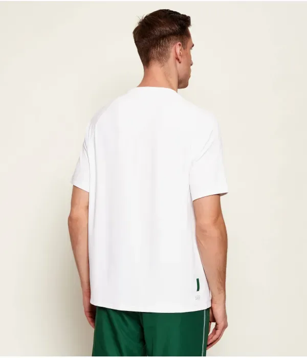 Футболка regular fit Lacoste, белый — фото 3