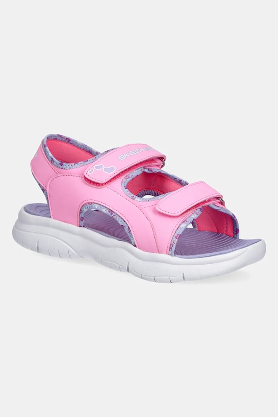 

Детские сандалии Flex Splash - Heart Galore Skechers, розовый