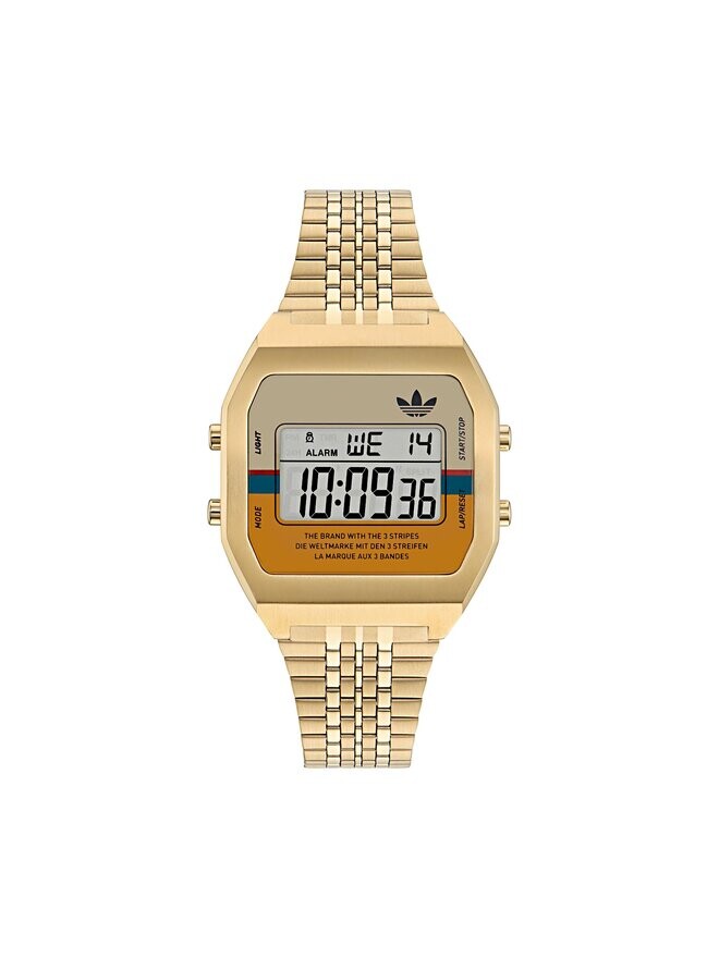 

Часы Originals Street Digital Two AOST23555 adidas, золотой