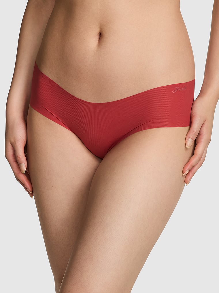 

Трусики-Хипхаггеры No-Show Pink, rib kilim