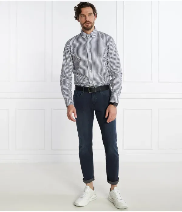 Джинсы P-Delaware 3-1 slim fit Boss, темно-синий — фото 2