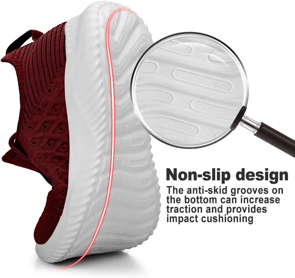 

Мужские слипоны Feethit для ходьбы, легкие, дышащие, с нескользящей подошвой, комфортные модные кроссовки для мужчин