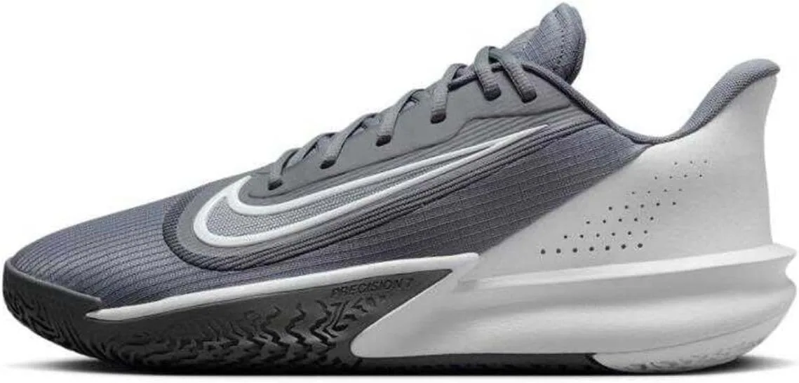 Баскетбольные кроссовки Nike Precision 7 HJ9153, серый — фото 4