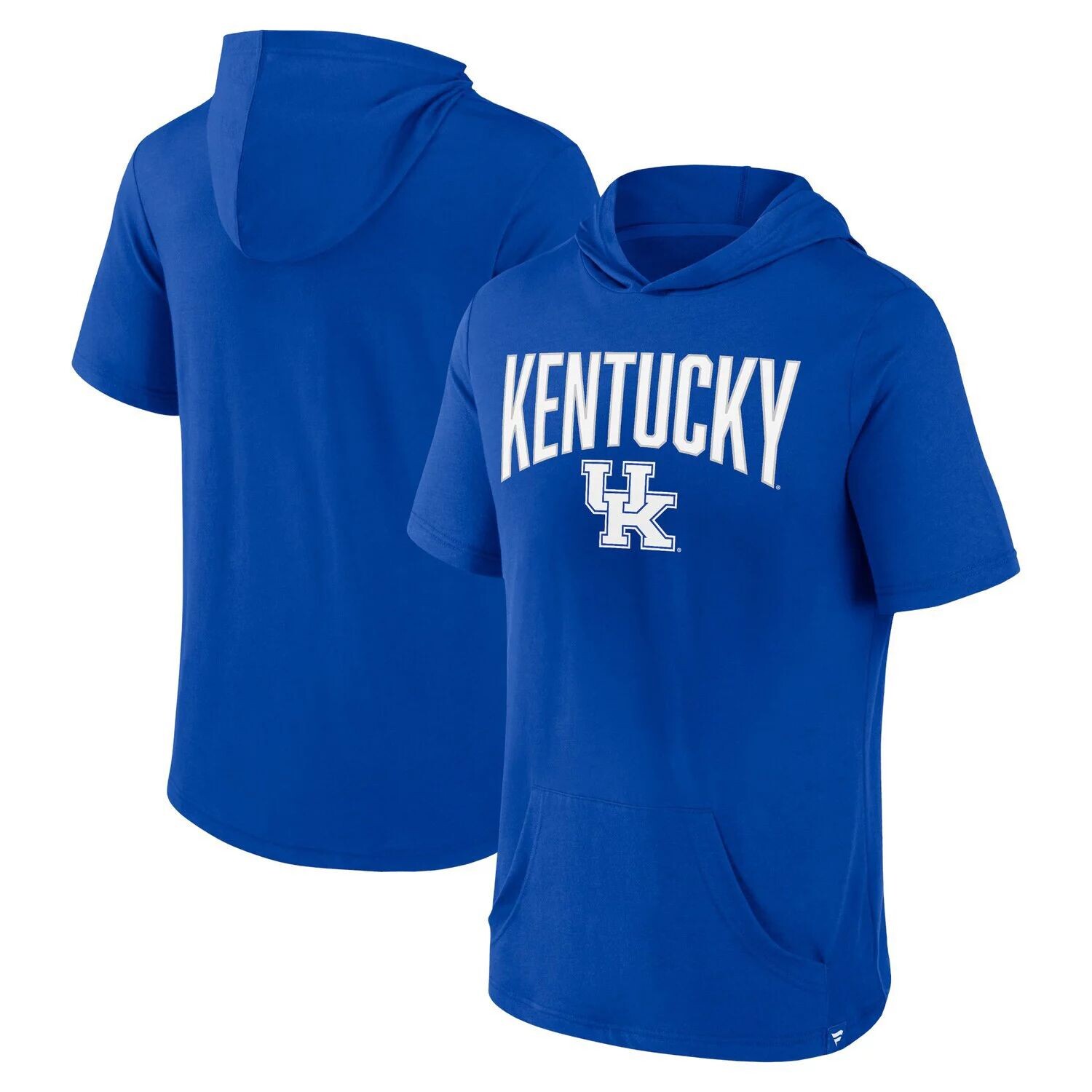 

Мужская футболка с капюшоном с логотипом Royal Kentucky Wildcats и контуром нижней арки Fanatics