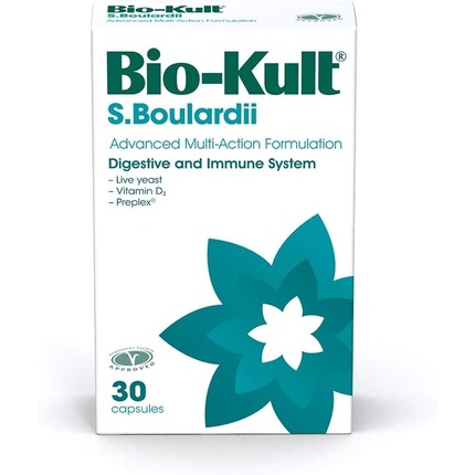 

Bio-Kult S. Boulardii Saccharomyces Дрожжи с витамином D3 - Поддержка иммунной системы