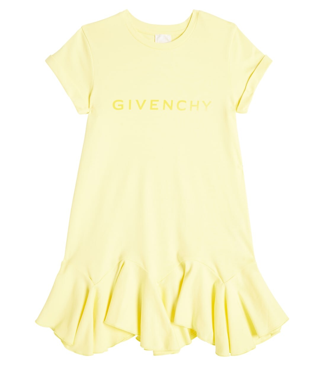 

Хлопковое платье Givenchy, желтый