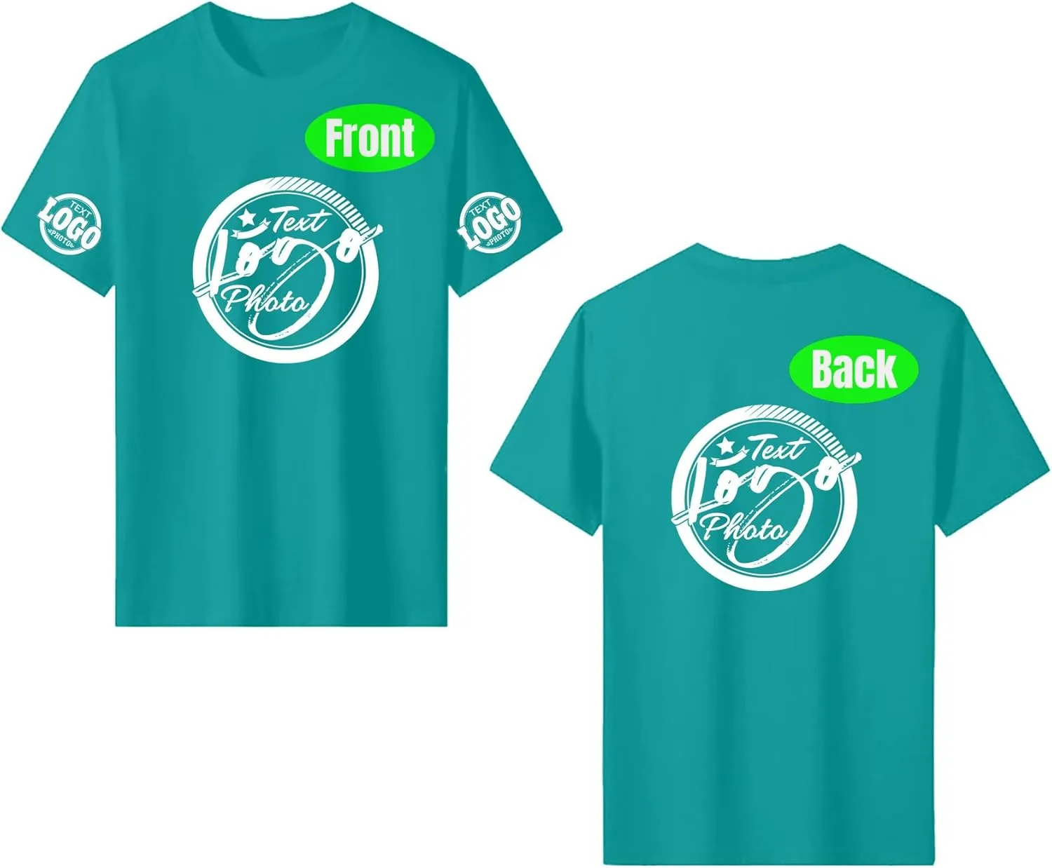 

Футболка Custom с вашим текстом и логотипом