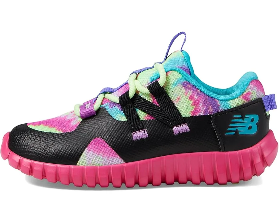 Кроссовки New Balance Kids Playgruv v2 Bungee (Infant/Toddler), Hi-Pink/Black — фото 4