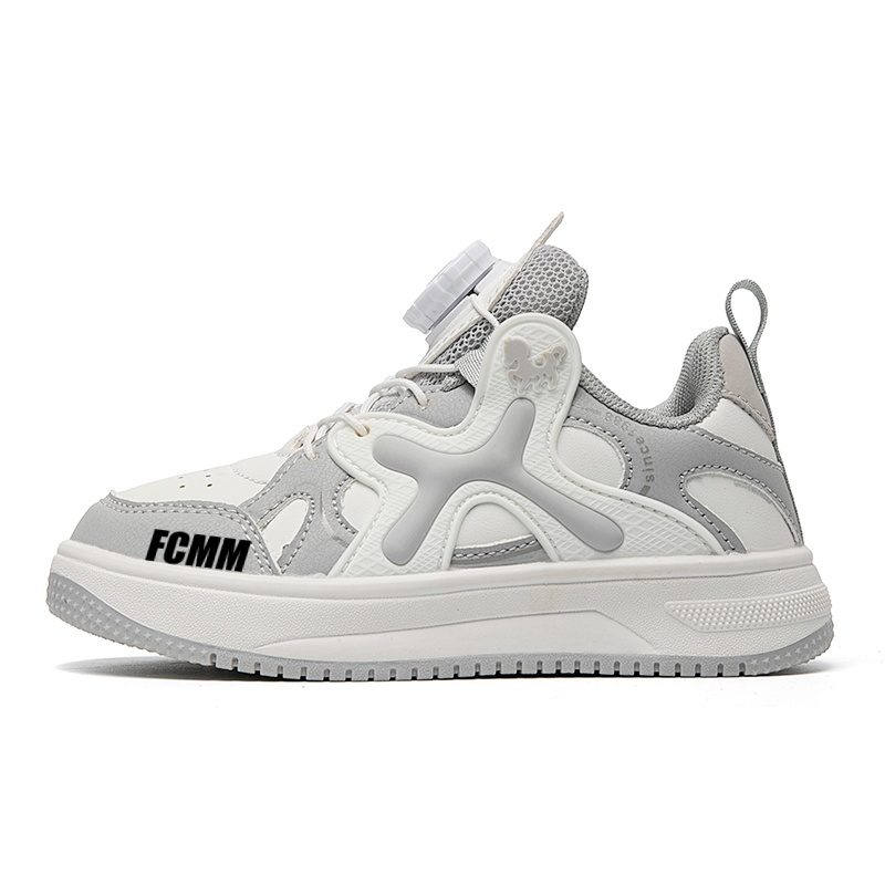 

Детские скейтерские кроссовки Kids FCMM, белый/серый