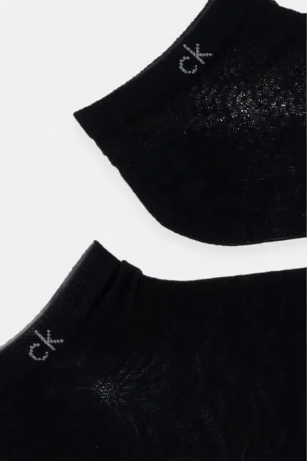 Носки 2 шт Calvin Klein, черные — фото 2