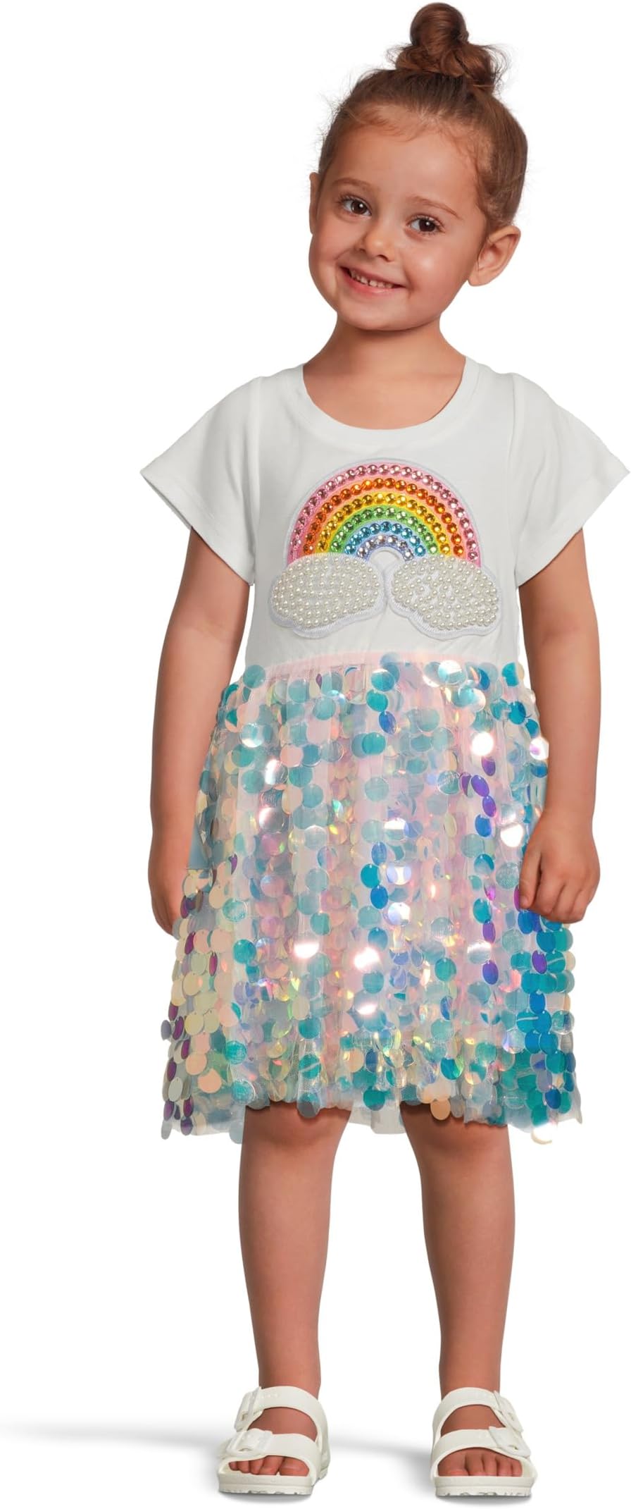 

Платье Lola and The Boys Paillette Rainbow Magic Dress, цвет Multicolor