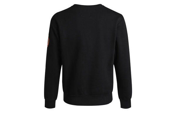 Толстовка Air Jordan Basketball Print Digital Crewneck Pullover Fleece Sweatshirt For Men Black, черный — фото 2