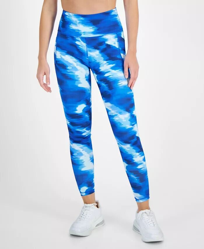

Женские леггинсы Shibori Wave 7/8 ID Ideology, синий