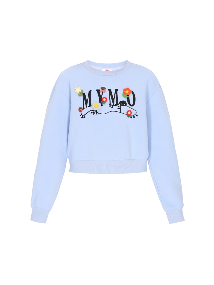 

MyMo Женская толстовка светло-голубого цвета