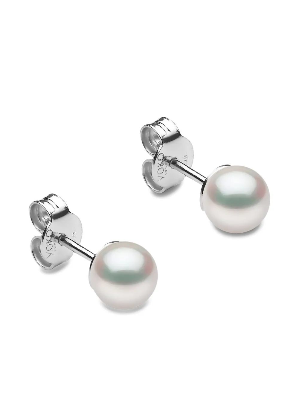 

Серьги из белого золота с жемчугом Yoko London, серебряный