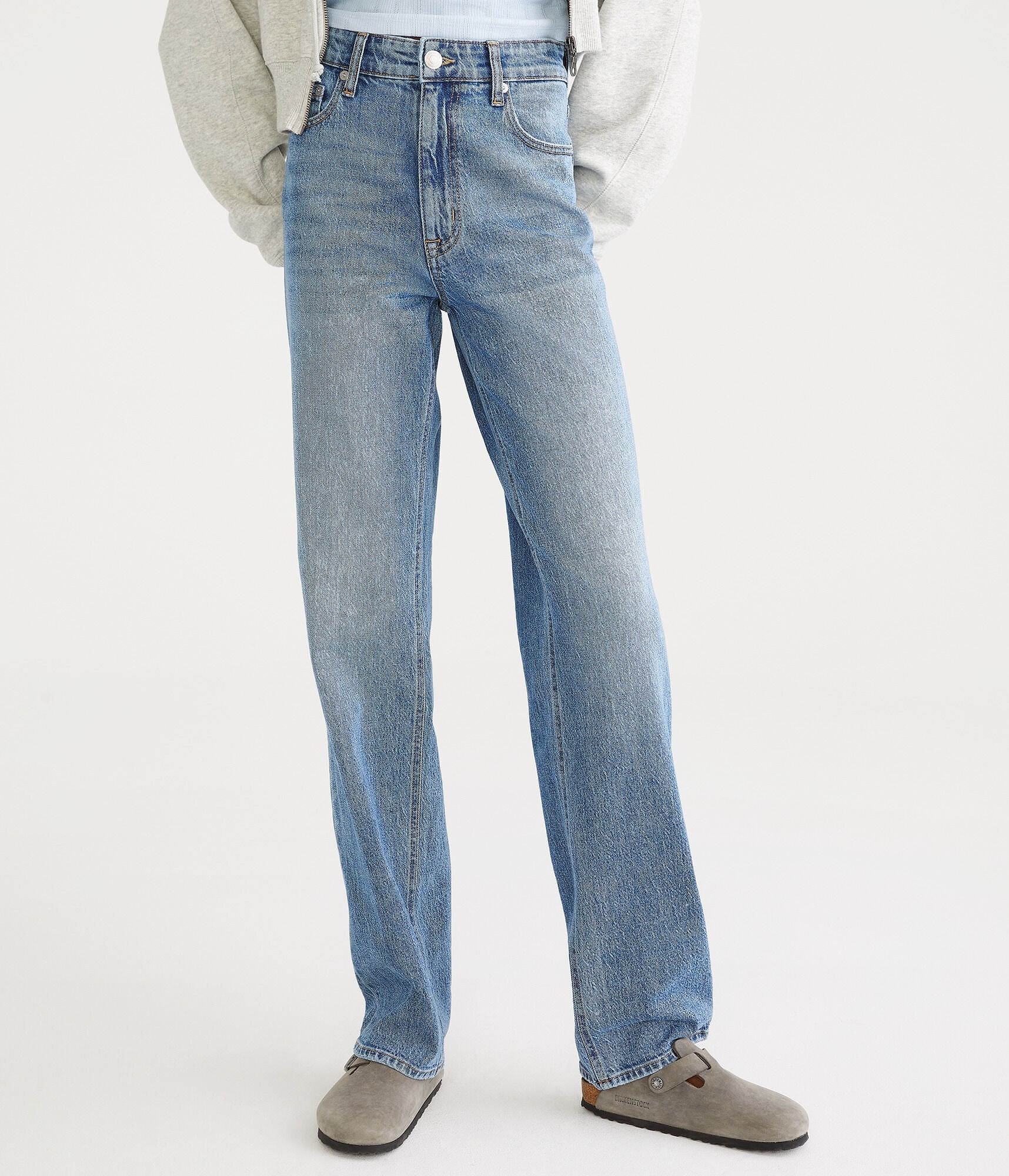 

Джинсы женские Aeropostale, цвет medium wash
