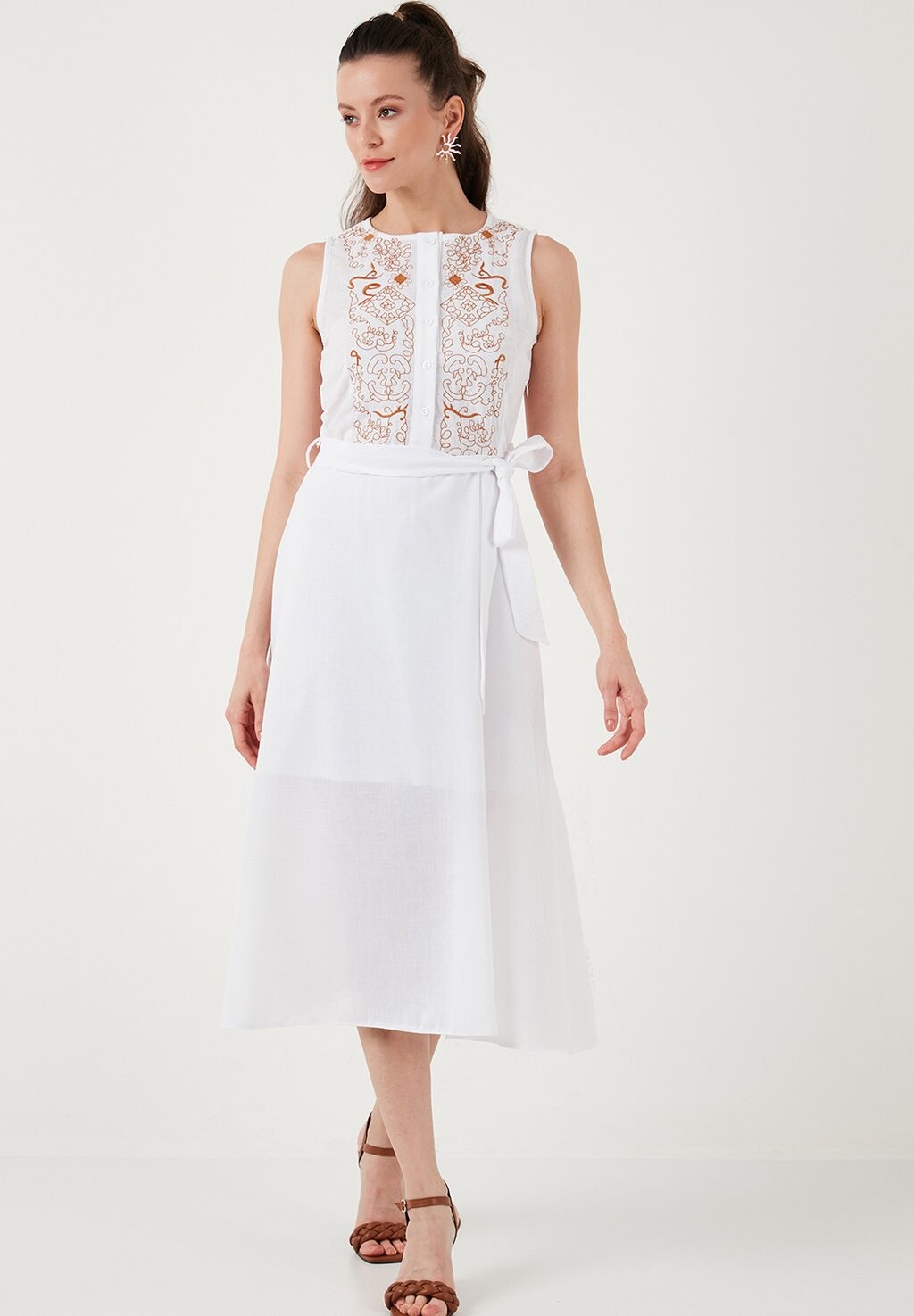 

Повседневное платье REGULAR FIT LELA, коричневый