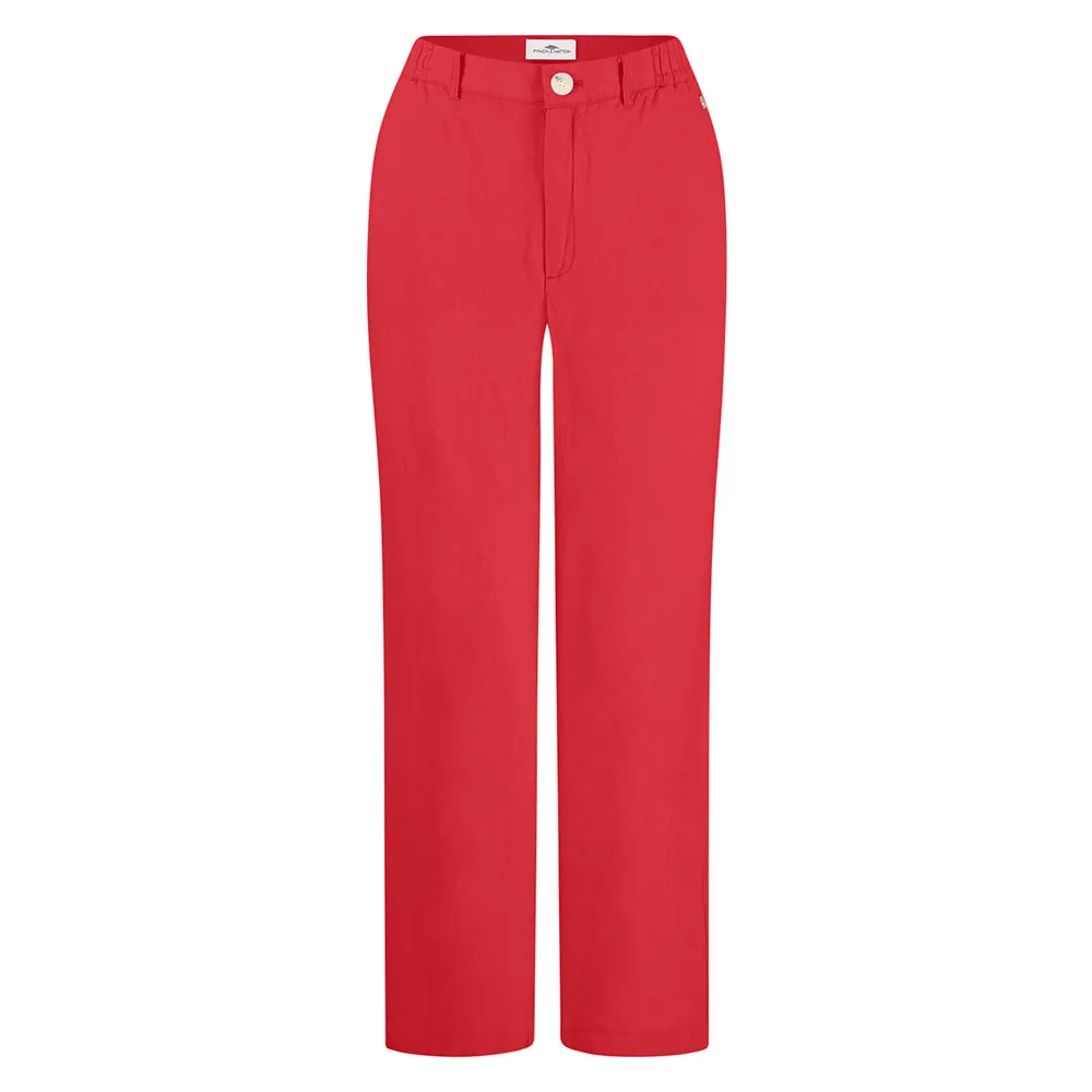 

Брюки Fynch Hatton Straight Linen Mix, красный