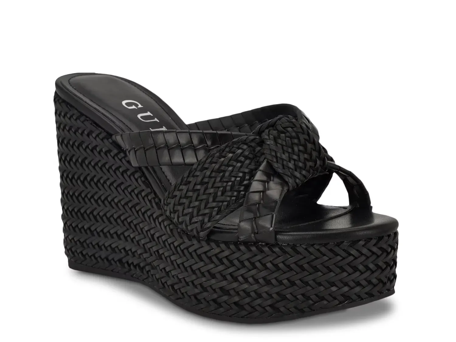 Eveh Wedge Сандалии Guess, Black