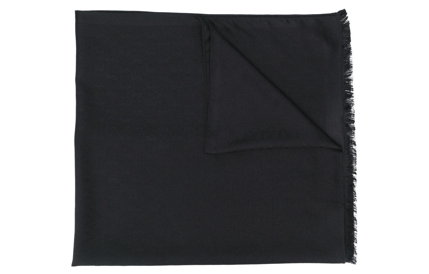 

Шарф Saint Laurent женский, черный