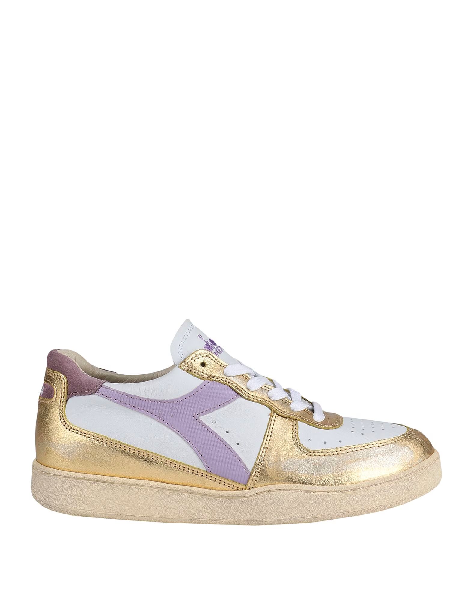Кроссовки Mi Basket Low Metallic Dirty Diadora, золотой