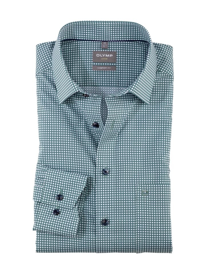 

Рубашка OLYMP comfort fit, зеленый